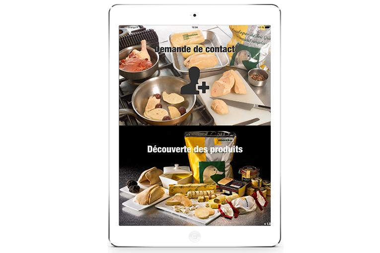 découverte produit application